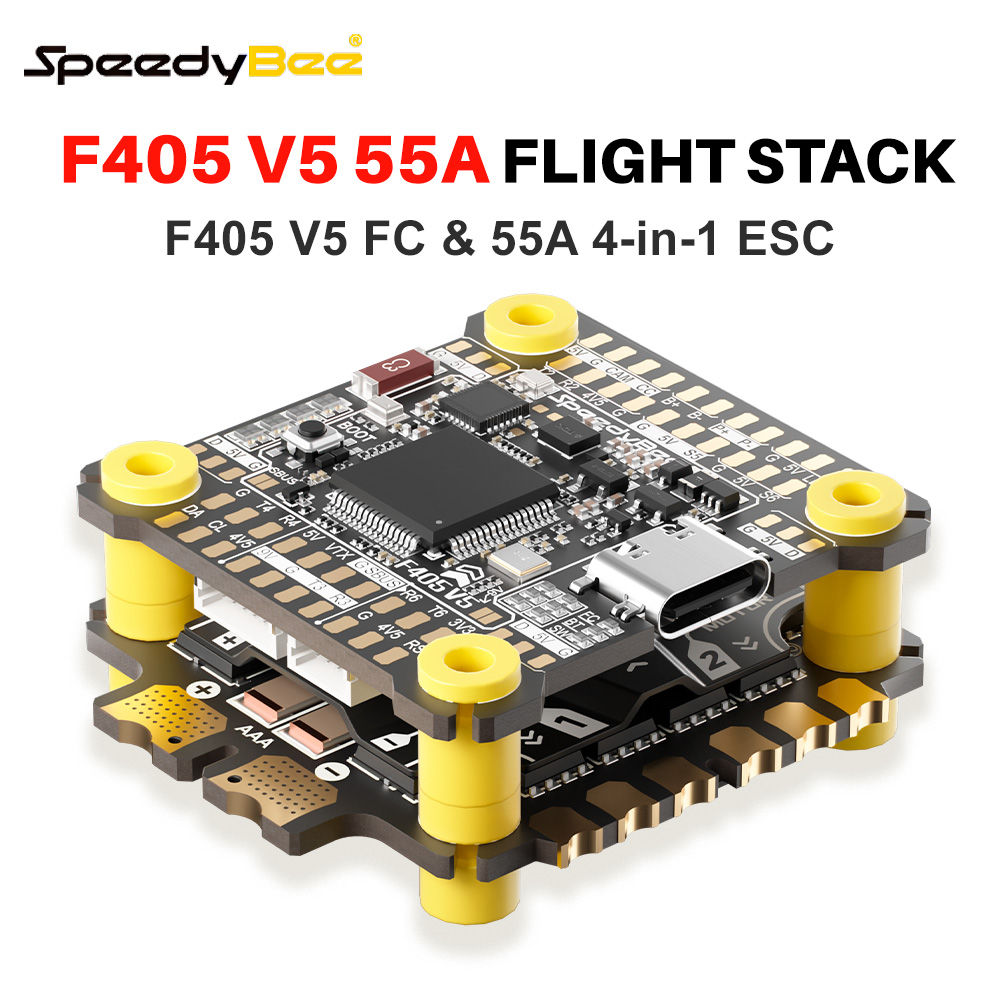 SpeedyBee F405 V5 Stack F405 V - Foxeer Reaper F4 128K 65A Esc avis et prix